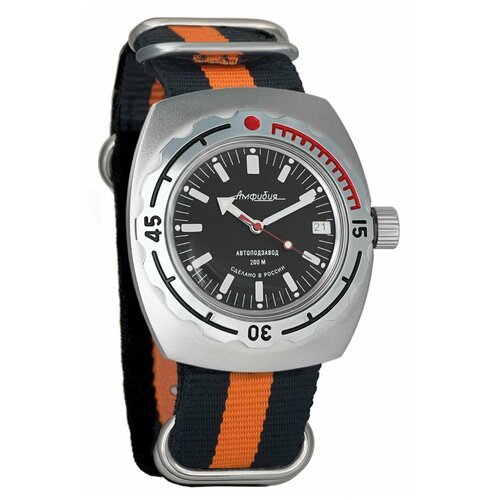 Купить Наручные часы Восток Амфибия Мужские наручные часы Восток Амфибия 090662, оранже...