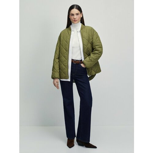 Купить Куртка Zarina, размер S (RU 44)/170, хаки-оливковый
Стеганая куртка оверсайз - и...