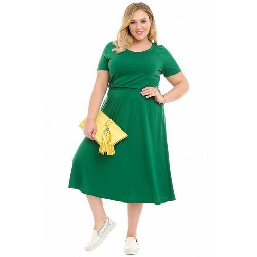Купить Платье SVESTA, размер 52, зеленый
Женское платье больших размеров из вискозного...