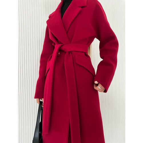 Купить Пальто , размер 46, бордовый
Пальто в стиле Oversize в длину по спинке 115 см, р...