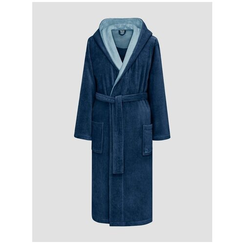 Купить Халат Togas, размер S, синий, голубой
Материал этого велюрового халата – натурал...