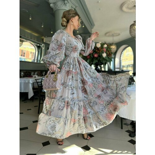 Купить Пляжное платье Danilova Design, размер 44, бежевый
Платье на запах из 100% нежне...