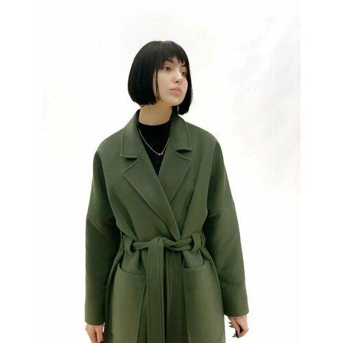 Купить Пальто Modetta Style, размер 42, зеленый
Удлиненное демисезонное классическое па...