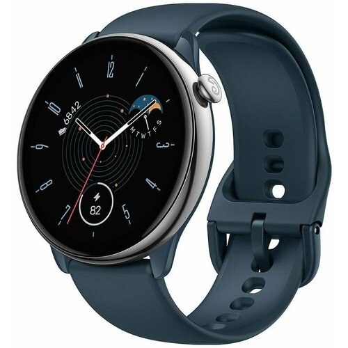 Купить Смарт-часы AMAZFIT GTR Mini A2174, 42.83мм, 1.28", серебристый / океанический
Ум...