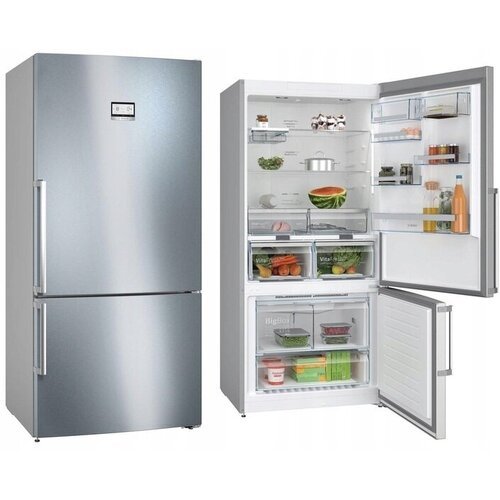 Купить Холодильник NoFrost BOSCH KGN86AIDR 186см серебристый
Наиболее важные функции<br...