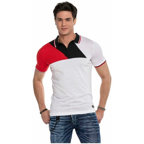 Купить Поло Cipo & Baxx, размер XL, белый
Рубашка поло вязаная мужская Cipo&Baxx CT 650...