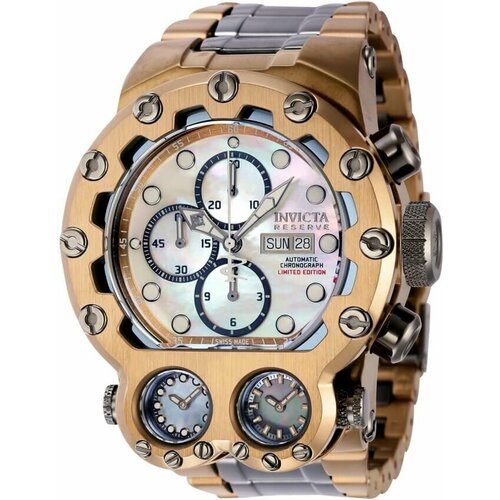 Купить Наручные часы INVICTA Reserve 43037, золотой, хаки
Крупные мужские наручные часы...