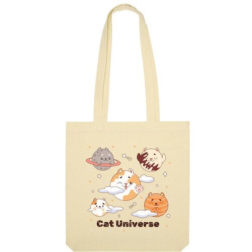 Купить Сумка Us Basic, бежевый
Название принта: Кошачья Вселенная (Cat Universe). Автор...