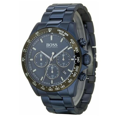 Купить Наручные часы BOSS Hero, синий, черный
МодельHugo Boss HB 1513758ПолМужскиеМехан...