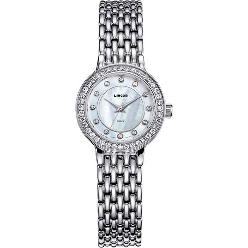 Купить Наручные часы LINCOR, серебряный
Наручные женские кварцевые часы из нержавеющей...