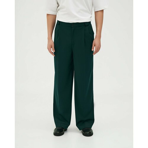 Купить Брюки ENDY KÓCH, размер L, зеленый
Мужские брюки свободного кроя и широкими штан...
