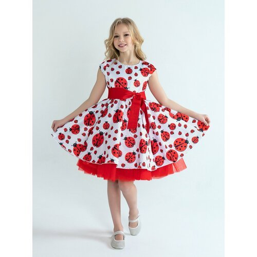 Купить Платье Magic Kids, размер 34, белый, красный
Длина: 63 см;<br>Бюст: 66 см;<br>Та...