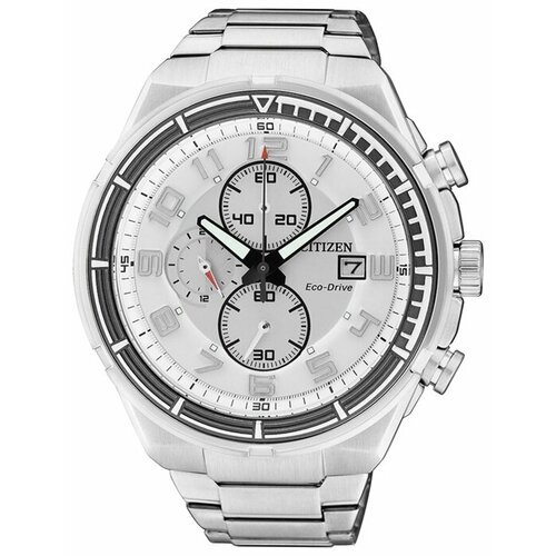 Купить Наручные часы CITIZEN Eco-Drive, серебряный
Кварцевый хронограф. Калибр B612. 12...