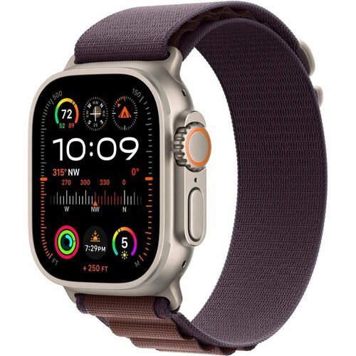 Купить Часы Apple watch Ultra 2 49mm Titanium Case GPS+Cellular Alpine Loop Indigo S...