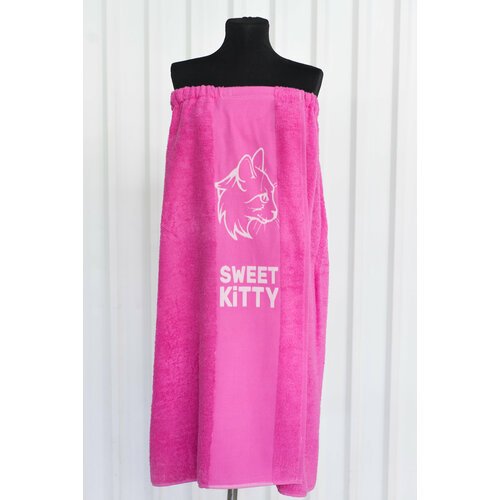 Купить Парео женское "Sweet kitty", Ярко-розовый
Парео женское для бани и сауны, цвет р...