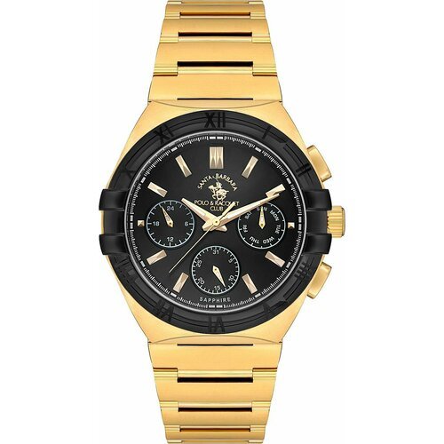 Купить Наручные часы SANTA BARBARA POLO & RACQUET CLUB Luxury, черный, золотой
Часы San...