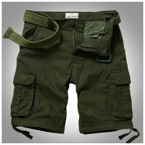 Купить Карго , размер 34, зеленый
Мужские шорты-карго - идеальный выбор для активного о...
