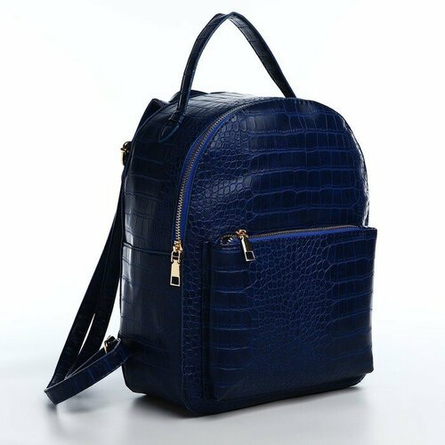 Купить Рюкзак , синий
Женский рюкзак из искусственной кожи на молнии – стильное и практ...