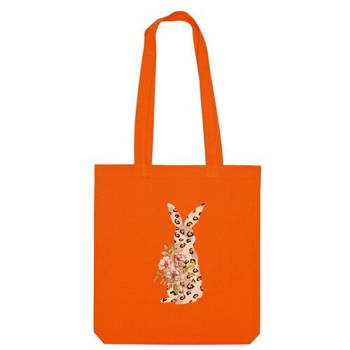 Купить Сумка Us Basic, оранжевый
Название принта: Леопардовый цветочный заяц. Акварельн...