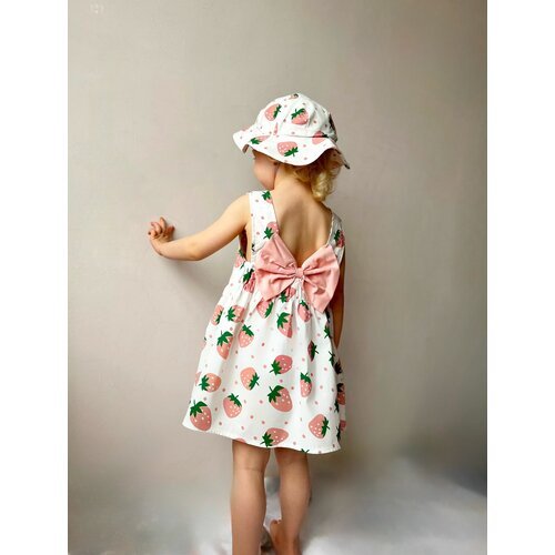 Купить Сарафан, размер 92, белый, розовый
Красивое, легкое хлопковое платье для девочки...
