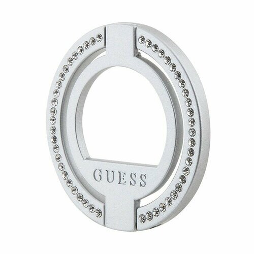 Купить Guess кольцо-держатель для iPhone MagSafe Metal Ring stand Diamond Rhinestones S...