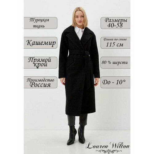 Купить Пальто Louren Wilton, размер 42, черный
Классическое пальто женское. Несмотря на...