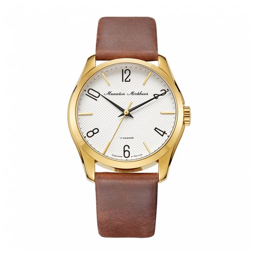 Купить Наручные часы Mikhail Moskvin, золотой, коричневый
Классическая модель мужских м...