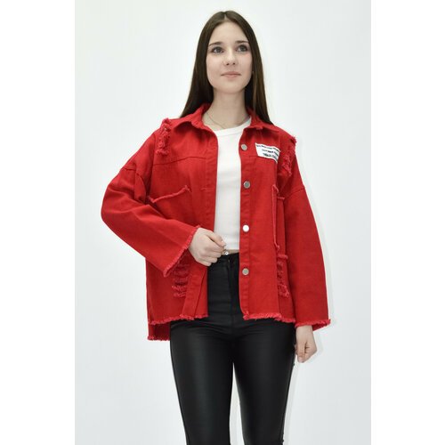 Купить Джинсовая куртка Tango Plus, размер one size, бордовый, красный
Шикарная, яркая...