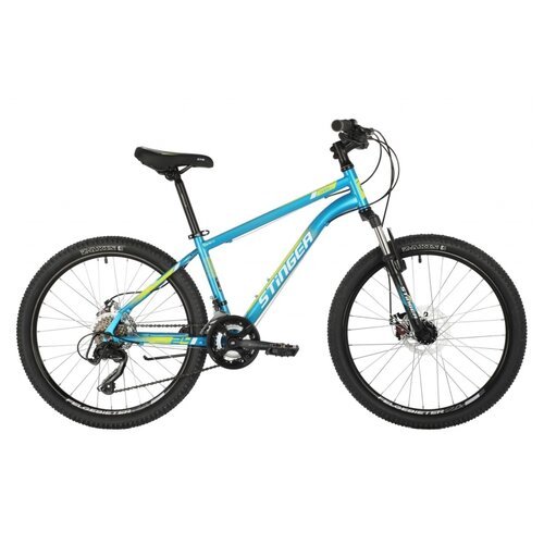 Купить Горный (MTB) велосипед Stinger CAIMAN D 24 (2021) синий 12" (требует финальной с...