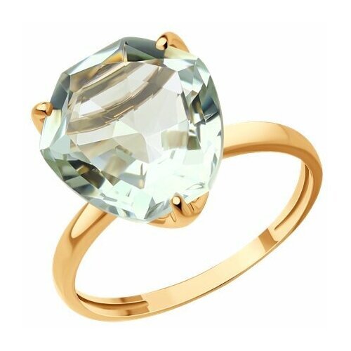 Купить Кольцо Diamant online, золото, 585 проба, аметист, размер 19
<p>В нашем интернет...