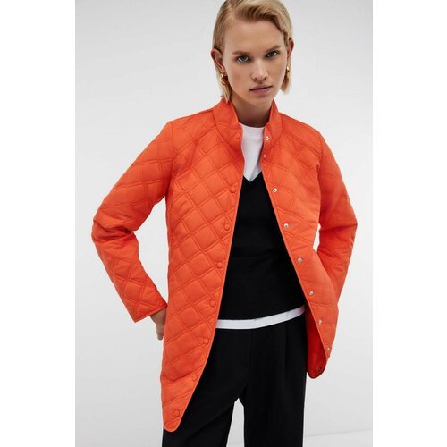 Купить Куртка Baon B0324038, размер 48, оранжевый
Куртка стеганая женская сохраняет поп...