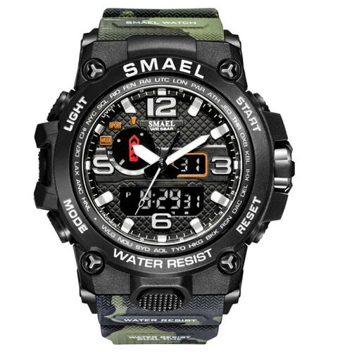 Купить Наручные часы SMAEL, зеленый
Тактические военные часы SMAEL обеспечивают беспрец...
