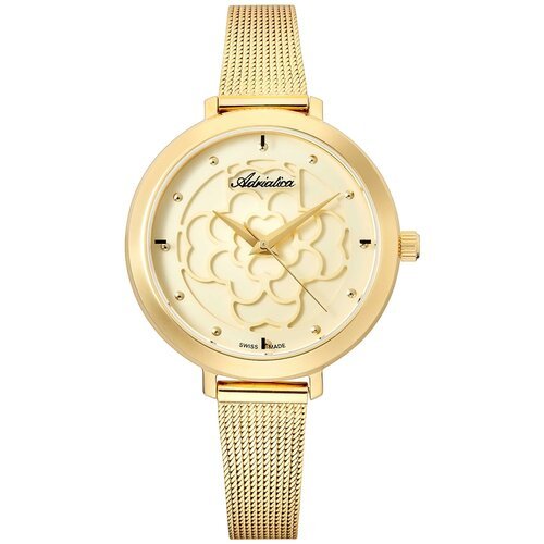 Купить Наручные часы Adriatica Milano, золотой
Кварцевые часы, женские. Материал корпус...
