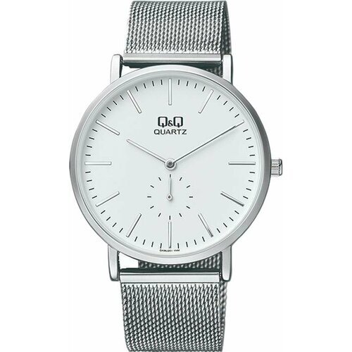 Купить Наручные часы Q&Q, серебряный, белый
Тип механизма: кварцевый<br>Корпус: металл...