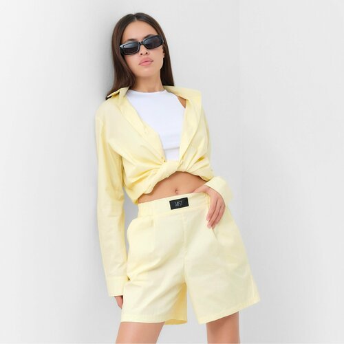 Купить Костюм MIST, размер 44, желтый
Название: Женский костюм (рубашка + шорты) "Summe...