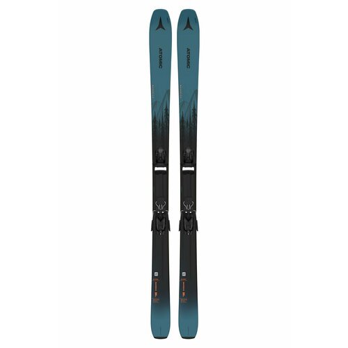 Купить Горные лыжи с креплениями ATOMIC MAVERICK 86 C + STR 12 GW Metalic Blue/Black/Or...
