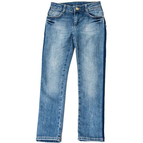 Купить Джинсы Twinset Milano, размер 16, синий
Брюки джинсовые бренда TWIN SET синего ц...