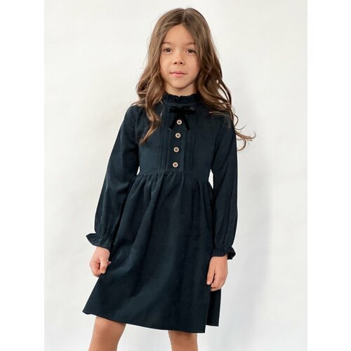 Купить Платье Бушон, размер 116-122, горчичный
Платье для девочки нарядное бушон ST75,...