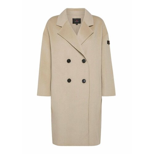 Купить Пальто Peuterey, размер 46, бежевый
Двубортное пальто из 100% двойного шерстяног...
