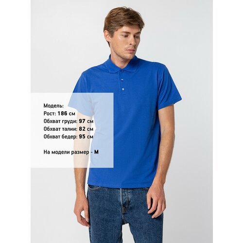 Купить Поло Sol's, размер 42, синий
Рубашка-поло - обязательный элемент мужского гардер...