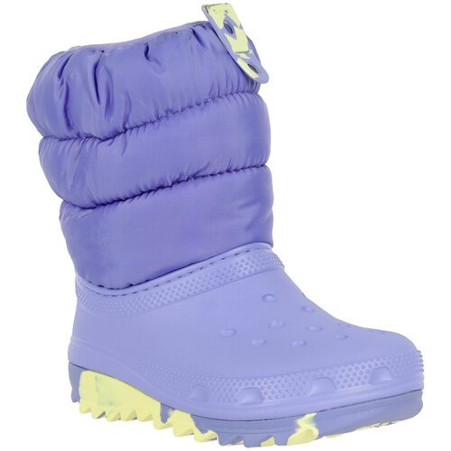 Купить Пинетки Crocs, размер C5 (20-21EU), голубой, фиолетовый
Сапоги детские Crocs Cla...