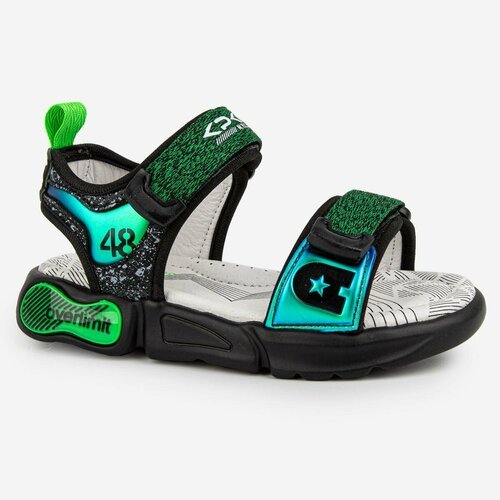 Купить Сандалии Kapika, размер 31, зеленый
Модные сандалии для мальчика из искусственно...