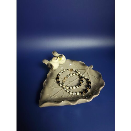 Купить Жесткий браслет, яшма, агат
Пара браслетов из коллекции "Далматин" выполнены из...