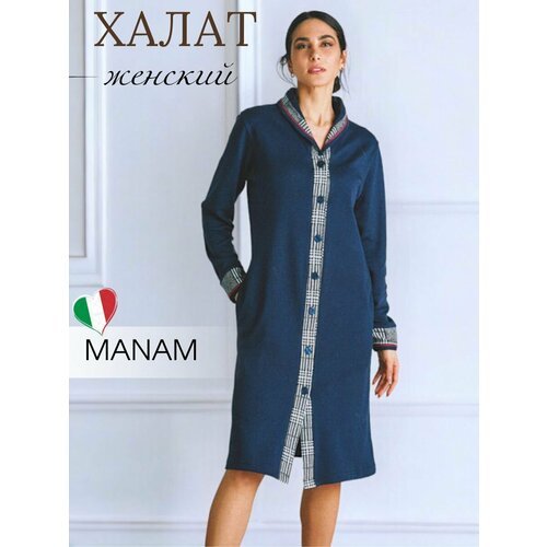 Купить Халат MANAM, размер 52, синий
Итальянские женские домашние халаты-это комфортный...