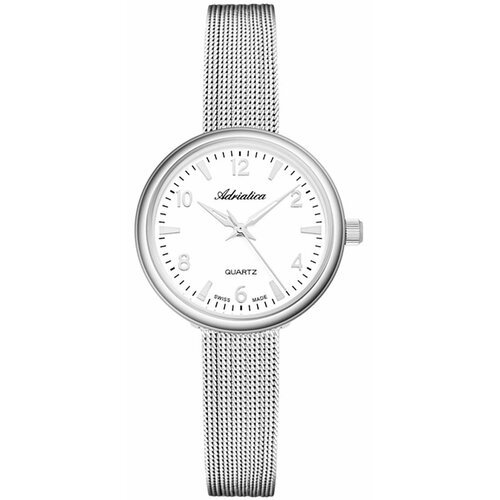 Купить Наручные часы Adriatica 84636, белый, серебряный
Цвет циферблата: Серебристый <b...