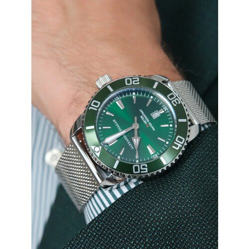 Купить Наручные часы Alexander Diagan 1300ЗMars, зеленый
Премиальные наручные мужские ч...