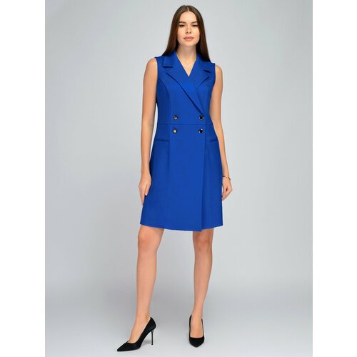 Купить Платье Viserdi, размер 48, синий
Стильное платье пиджак дополнит элегантный обра...
