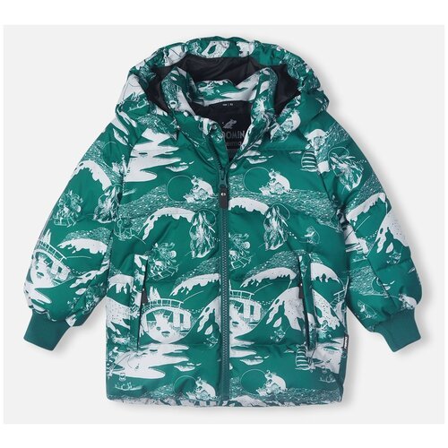Купить Куртка Reima, размер 86, зеленый
Очаровательный пуховик для малышей не только ст...