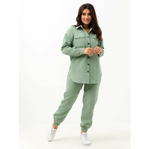 Купить Костюм С Иголочки , размер 52 , зеленый
Стильный костюм женский - идеальный вари...
