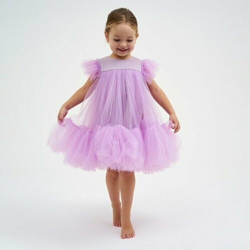Купить Платье Kaftan, размер 34, фиолетовый
Платье детское с пышной юбкой KAFTAN: сетка...